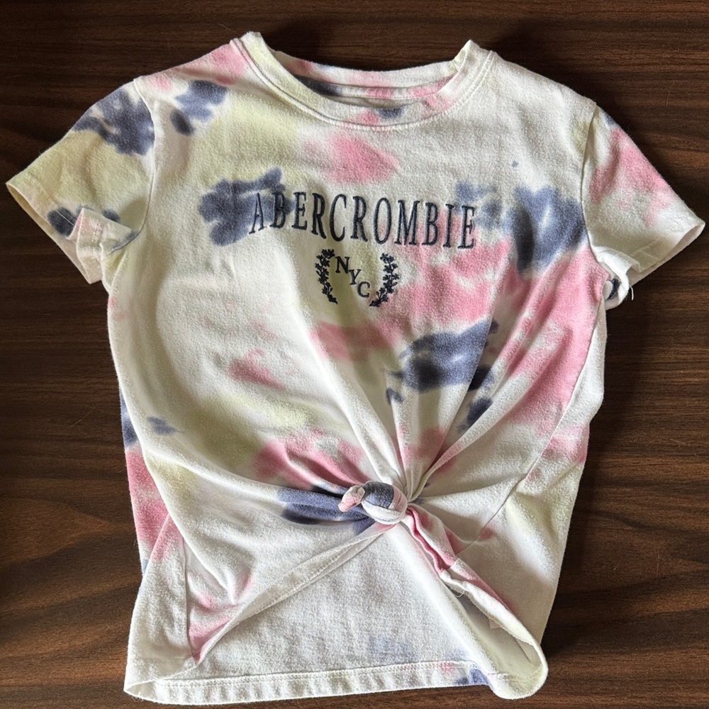 Abercrombie & Fitch Pastel Tie-Dye Tee